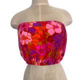 Show Me Your Mumu Floral Strapless Top- Size L (we have matching skirt)