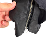 Zara Trafaluc White/Black Side Zipper Top - Size S (See Notes)