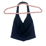 Gymshark Black Padded Halter Sports Bra- Size S