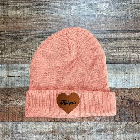 No Brand Pink Harper Kids Hat