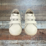 L'amour White Scalloped Sneakers - Size 9 Toddler