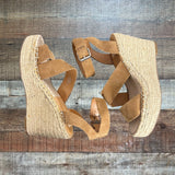 Dolce Vita Shayla Suede Leather Espadrille Sandals- Size 9.5 (see notes)