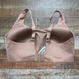 Nike Tan Training Alate Bra- Size L (C-E)