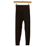 VOLARE Brown Leggings- Size S (Inseam 24.5”)