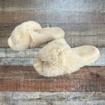 No Brand White Slippers - Size 38-39