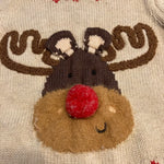 Next Baby Reindeer Two Piece Sweater Pant Set- Size NB (Up to 1 Month)