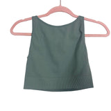 Lulus Green Cropped Tank- Size XS/S