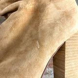 Kristin Cavallari Brown Suede Peep Toe Booties- Size 7 (see notes)