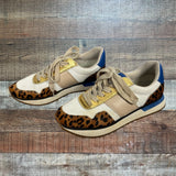 GREATS Brooklyn McCarren Leopard Sneakers - Size US 7 (See Notes)