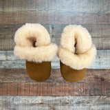 Ugg Brown Sherpa Lined Boots - Size US 0/1 Kids