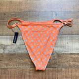 Lounge Orange Floral Bikini Bottoms NWT- Size XL (we have matching top)