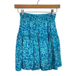 Draper James Blue Floral Print Skirt - Size XS