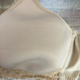 Wacoal Tan Lace Detail Nursing Bra- Size 36D (see notes)