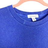 Topshop Blue Wellbeing Tee- Size 4/6 (see notes)