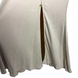 Petal + Pup Cream Ribbed Sweater Button Front Dress- Size 12