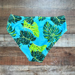 Draper James Blue Palm Print Bikini Bottom NWOT - Size XS (We Have Matching Top)