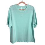 Wishlist Mint Boxy Tee NWT- Size S/M