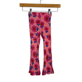 Zara Peach Floral Print Crewneck Top + Pants Set - Size 4 Years (See Notes)