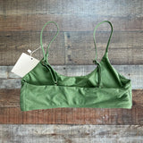 honey. Metallic Green Padded Bikini Top NWT- Size S (we have matching bottoms)