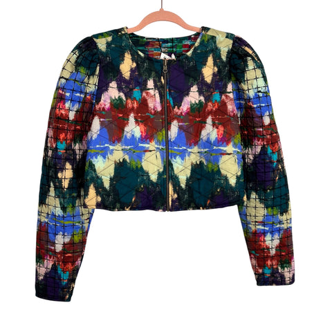 Allison New York Reversible Multicolor Quilted Jacket NWT - Size M