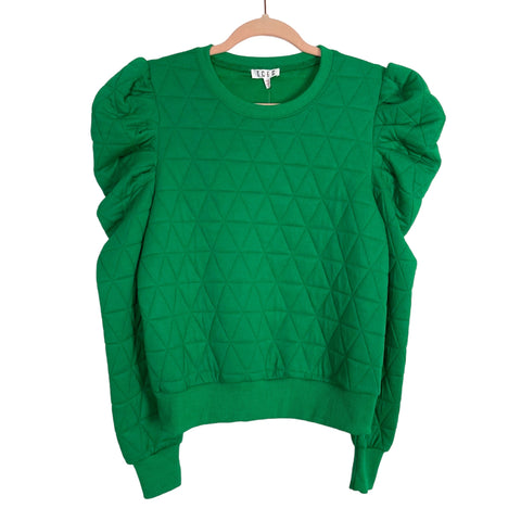 TCEC Green Quilted Harley Top NWT- Size S (sold out online)