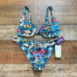 Vetchy Floral Underwire Padded Bikini Top NWT- Size S (we have matching bottoms and skirt)