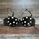Dolce & Gabbana Beachwear Black/White Polka Dot Bikini Set - Size S