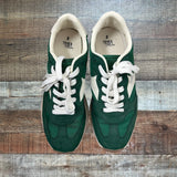 Time & Tru Green Sneakers- Size 9 (see notes)