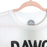 Life is Good White Dawgs Tee- Size M (see notes)