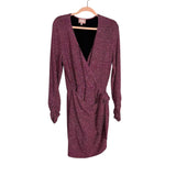 Show Me Your Mumu Dark Pink Shimmer Dress - Size XXL