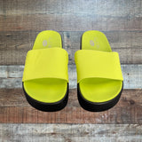 Dr. Scholls Original Collection Neon Leather Sandals- Size 6