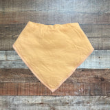 Upsimples Peach Bandana Bib