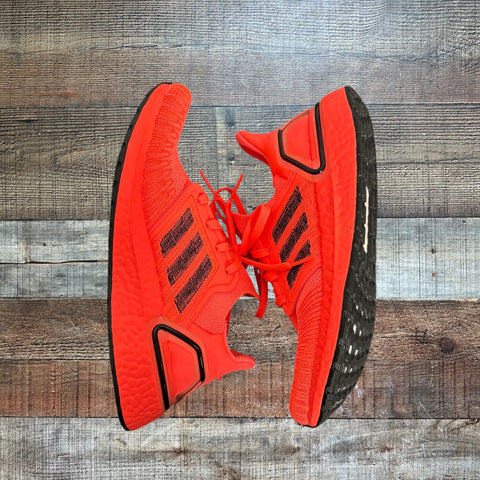 Adidas Neon Orange Ultraboost Sneakers - Size 7.5 (See Notes)