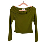 Reformation Elio Off The Shoulder Knit Top - Size XS