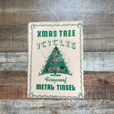 Xmas Tree Vintage Icicles Fireproof Metal Tinsel