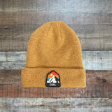 COAL Adult Camel Knit Cuff Beanie