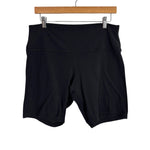 Lululemon Black Biker Shorts- Size 14