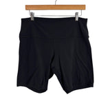 Lululemon Black Biker Shorts- Size 14