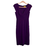 Catherine Malandrino V-Neck Purple Dress - Size P/S