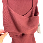 Abercrombie & Fitch Ribbed Front Crossover Bodysuit NWT- Size XS