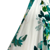Petal + Pup White Floral Print Strapless Dress - Size S (See Notes)