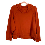 Old Navy Brick Cowl Neck Sweatshirt NWT- Size L