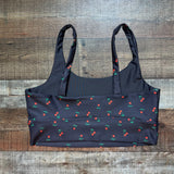 Beach Riot Sport Cherry Printed Sports Bra- Size XL