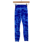 Lululemon Blue Tie Dye High Rise Leggings- Size 2 (Inseam 25”)