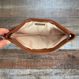 Lauren Merkin Brown Clutch