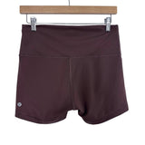 Lululemon Brown Biker Shorts- Size 10