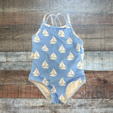 The Oaks Light Blue Sailboat Swimsuit - Size 3T (Sold Out Online!)