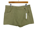ZARA Green Beige Skort NWT- Size XL