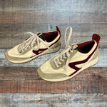 Rag & Bone New York Cream and Wine Retro Runner Sneakers- Size 36.5 (see notes)