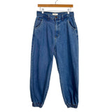 Vibrant M.i.U. Medium Wash Elastic Cuff Jeans- Size 11/29 (Inseam 27”)